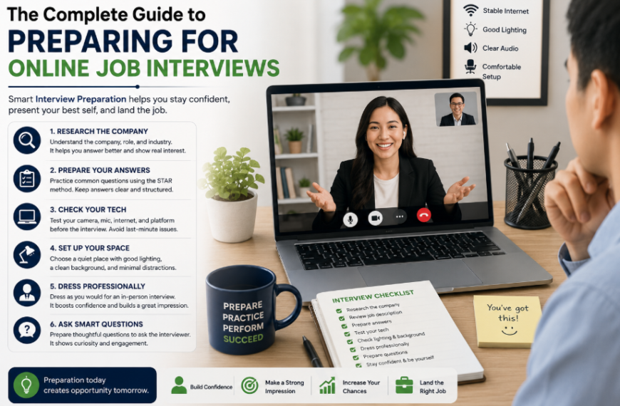 The Complete Guide to Preparing for Online Job Interviews